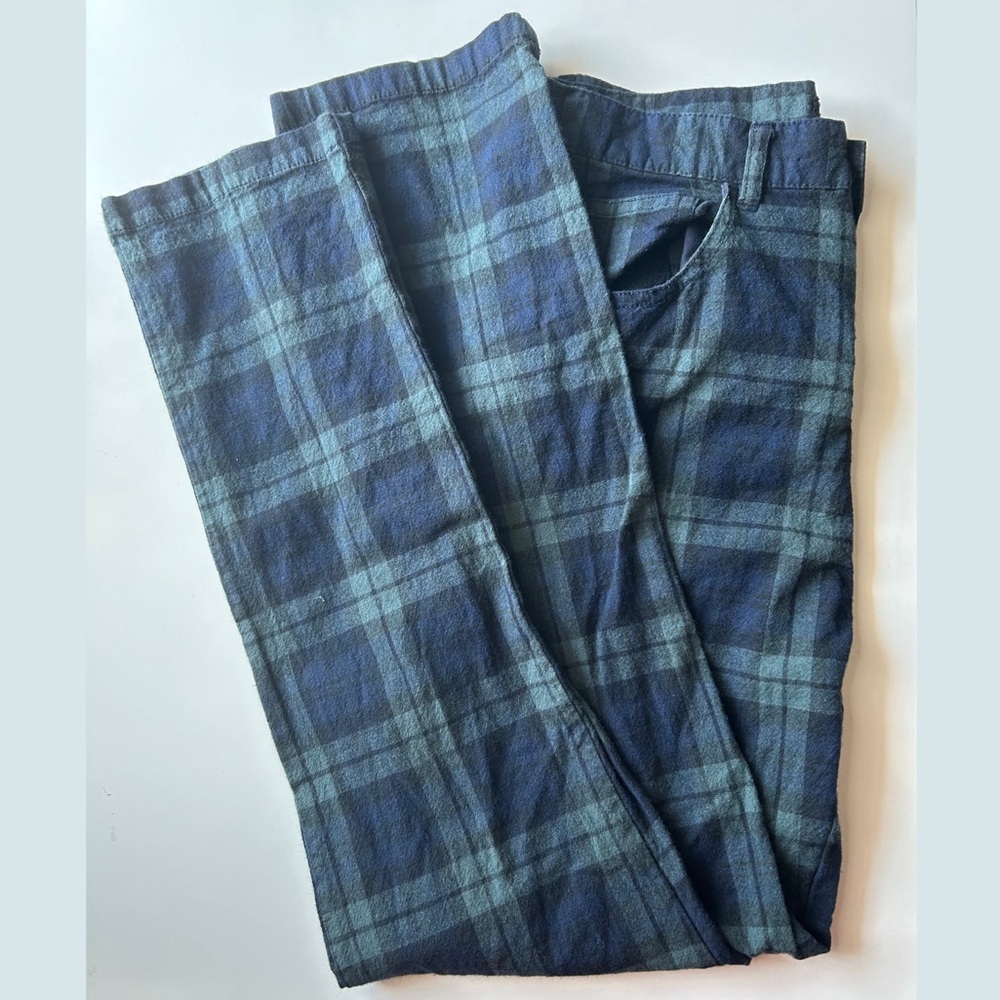 John Galt Brandy Melville Women’s Plaid Y2k Vintage Pants Junior’s Sz Small